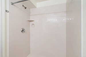 Bathroom with walk in shower