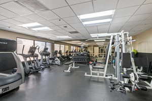 View of gym