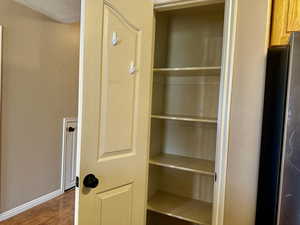 View of very useful and spacious pantry