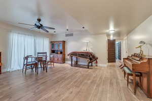 Walk-out basement has sliding door to backyard