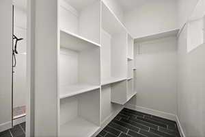 View of spacious closet