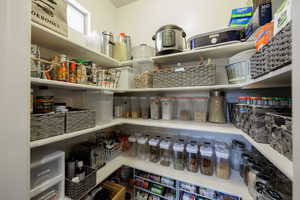 View of pantry