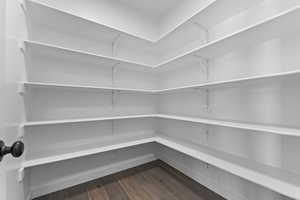 View of storage area