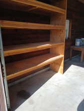 View of storage