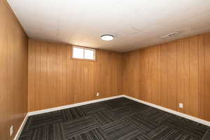 New paneling, flooring, closet doors and systems