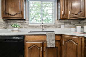 New sink and countertops!