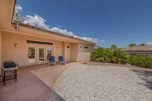 Back of house featuring a patio area