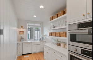 Pantry featuring sink