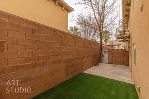 View of yard featuring a patio area