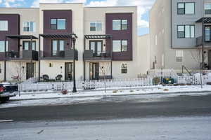 View of townhome / multi-family property