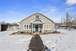 View of bungalow