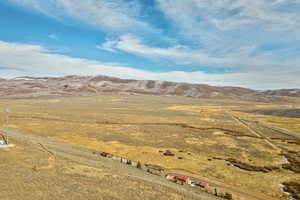 Mountain view with a rural view