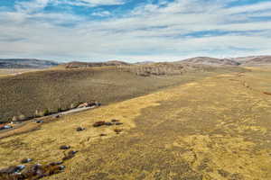 Mountain view with a rural view