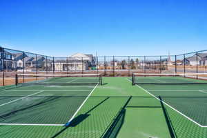 View of sport court