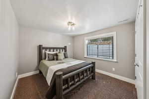 Basement bedroom
