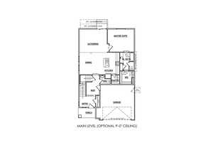 Main Level Floor Plan