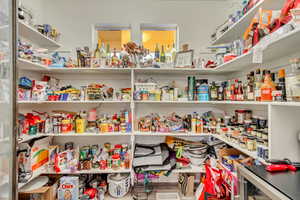 Massive Walk-in Pantry