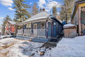 View of front of house with a porch