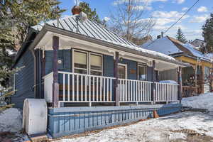 View of front of house with a porch