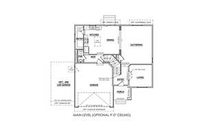 Main Level Floor Plan