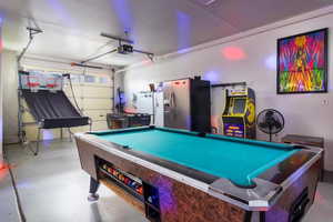 Recreation room featuring billiards