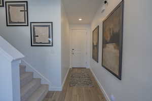 Photo of decorated model home, finishes will vary.