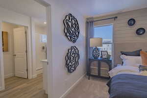 Photo of decorated model home, finishes will vary.