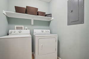 Laundry room - washer and dryer are included