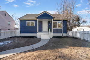 View of bungalow