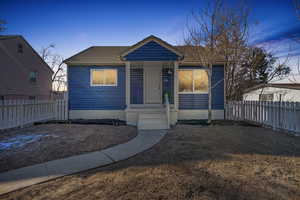 View of bungalow-style house