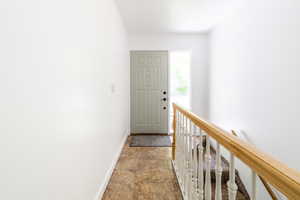 View of doorway to outside