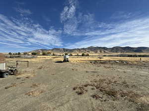 Mountain view with a rural view