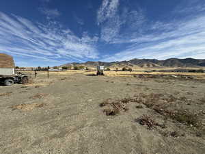 Mountain view with a rural view