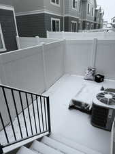 View of patio / terrace with central AC unit