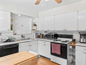 Upstairs kitchen