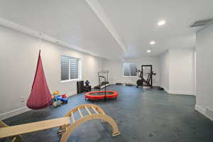 View of exercise room