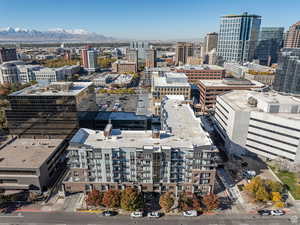 Property's view of city featuring a mountain view