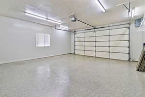 Garage with Epoxy flooors