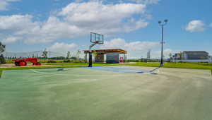 Community amenities: Dog Park, Tot Lot, Pickleball Courts, and Basketball Court