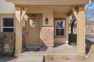 View of property entrance