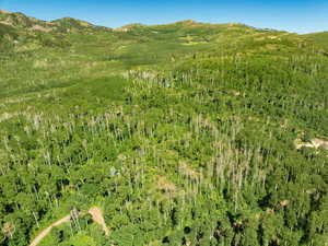 View of mountain backdrop