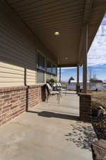 View of patio