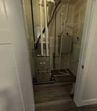 View of utility room