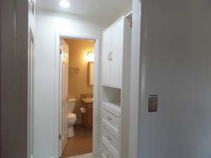 Walk In Closet Between Main Bathroom and Bedroom # 2