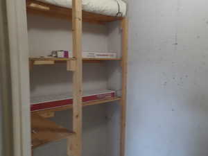 Secured Storage Closet in Garage