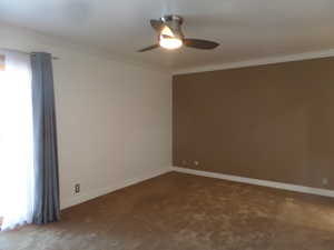 Owners Bedroom with Sliding Glass Doors to Balcony/Deck