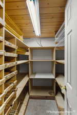 View of storage room