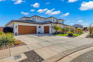 View of mediterranean / spanish house