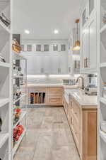 Pantry & Butlers Kitchen featuring sink