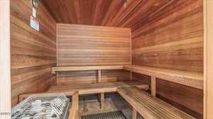 View of sauna